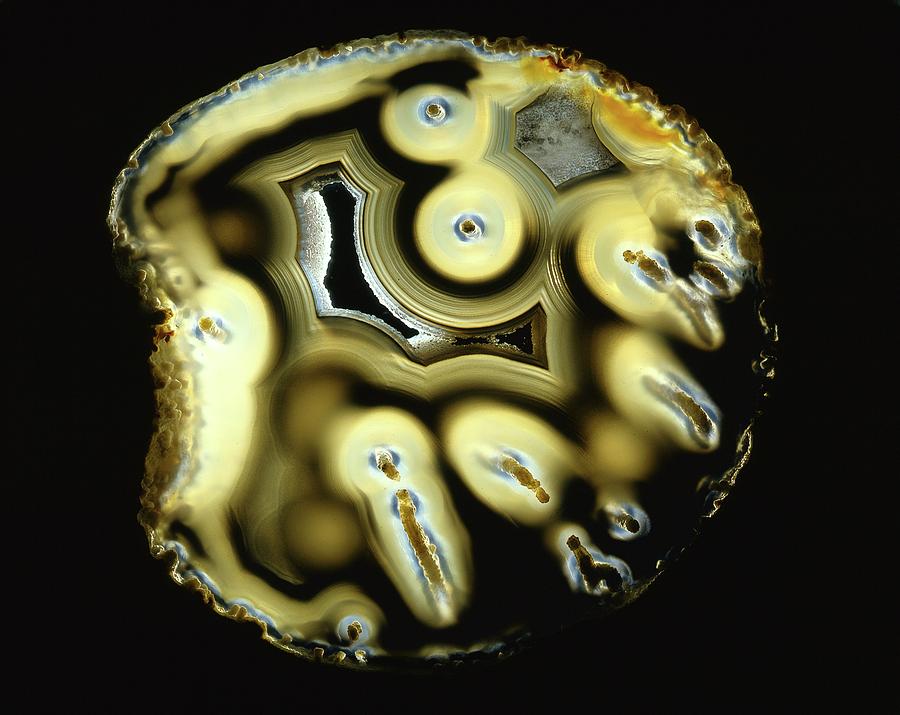 Agate Photograph by Alfred Pasieka/science Photo Library