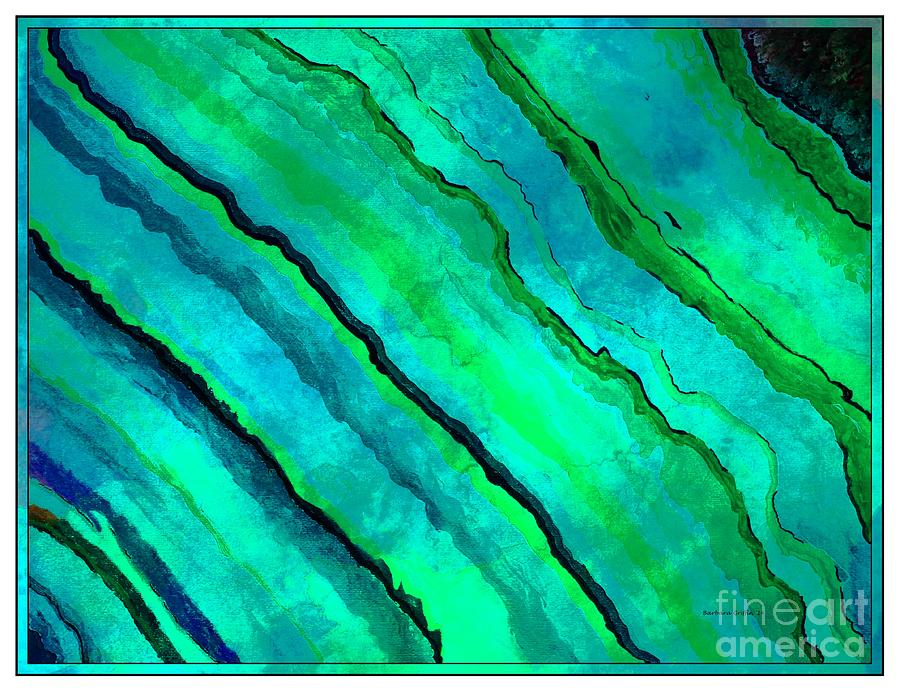 Agate Bands 5 Painting by Barbara A Griffin