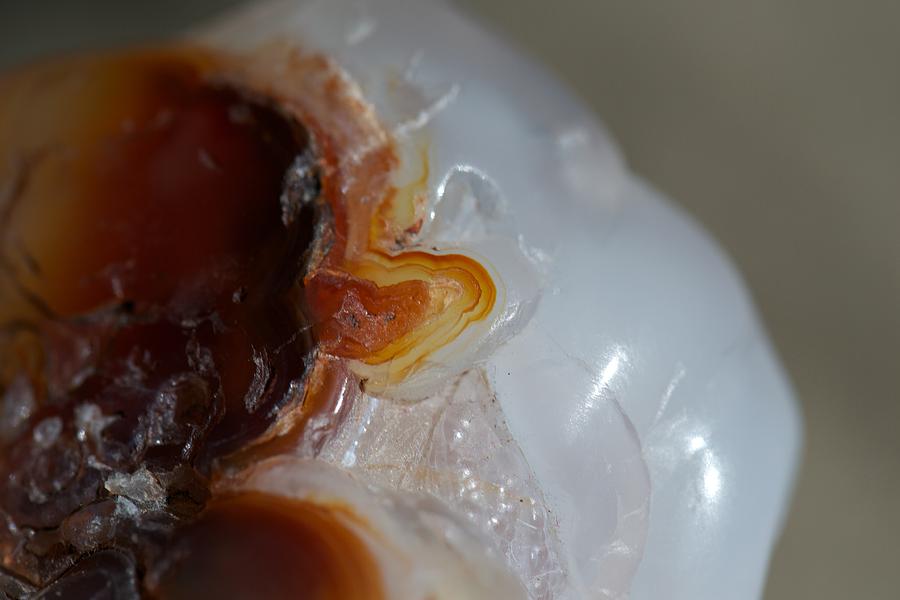 Agate Crystal  Photograph by Kevin Bone