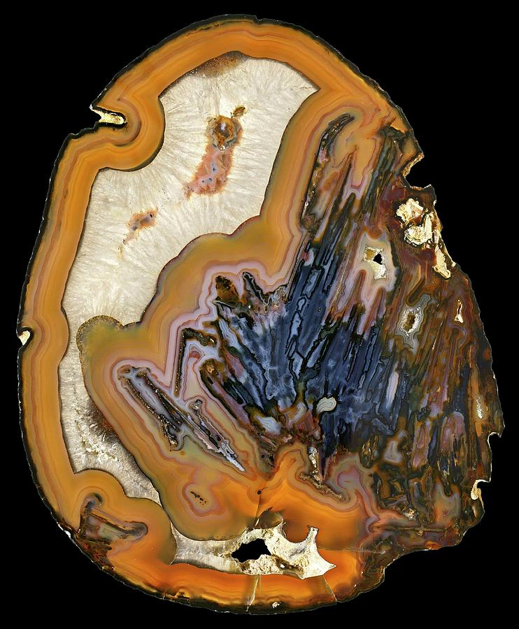 Agate Photograph by Science Photo Library Agate Photograph by Science Photo Library