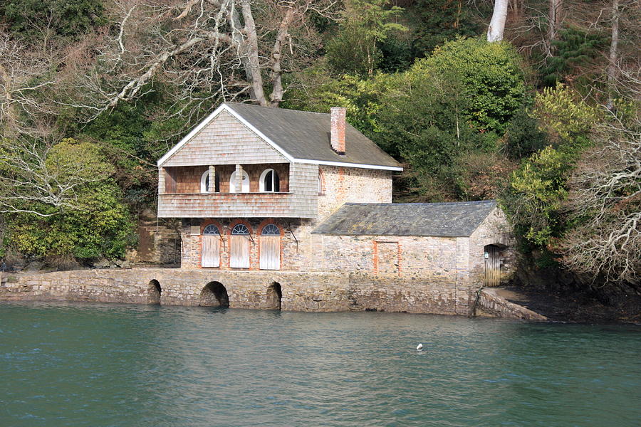 Agatha Christies Boathouse Dartmouth Photograph By Kevin F Cook