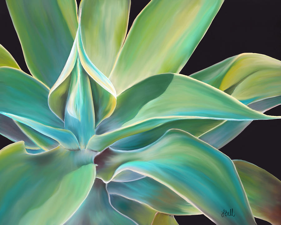 Agave 2 Painting by Laura Bell