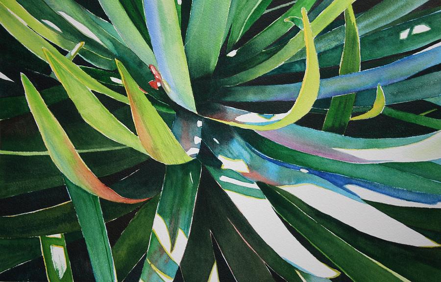 Agave Painting - Agave by Sarah Bent