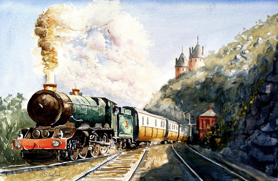 Age of steam Painting by Steven Ponsford