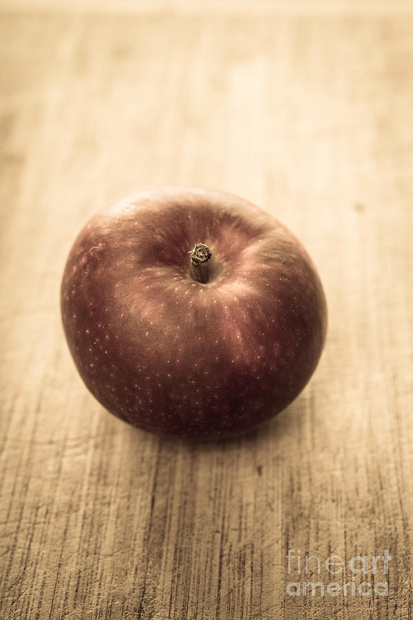 Aged Apple Photograph by Edward Fielding