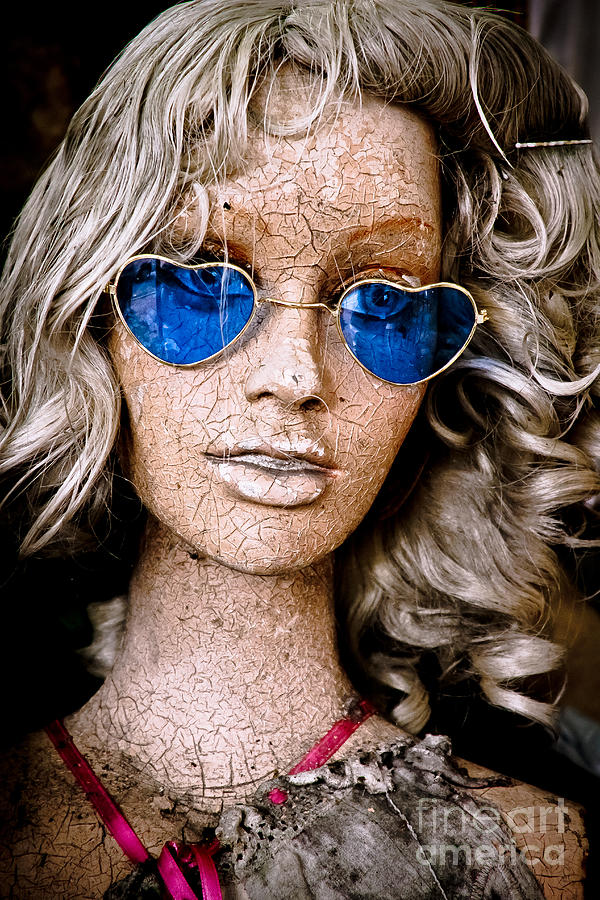Doll Photograph - Aged Beauty by Colleen Kammerer