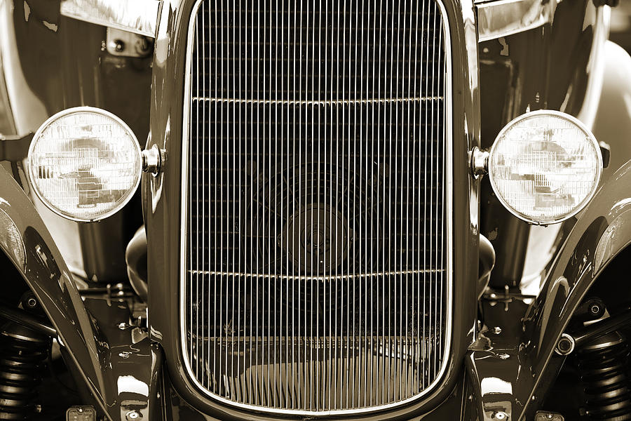 Aged Classic Car Photograph by M K Miller