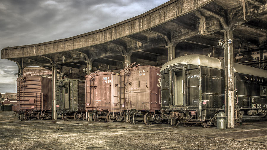 Aged Train Museum Photograph by Travelers Pics