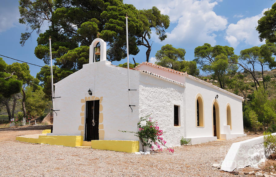Agia Paraskevi chapel in Spetses island Photograph by George Atsametakis