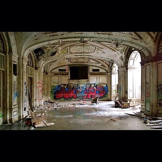 Detroit Photograph - Aging Ballroom [taken In #detroit With by IKON Pennie