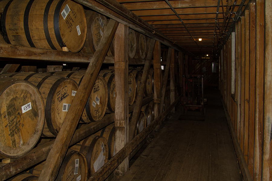 Aging Bourbon Barrels Photograph by Chuck De La Rosa