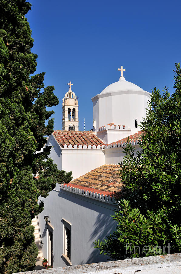 Agios Nikolaos church in Spetses town Photograph by George Atsametakis