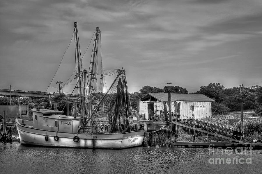 Boat Photograph - Agnes Marie 2 by Reid Callaway
