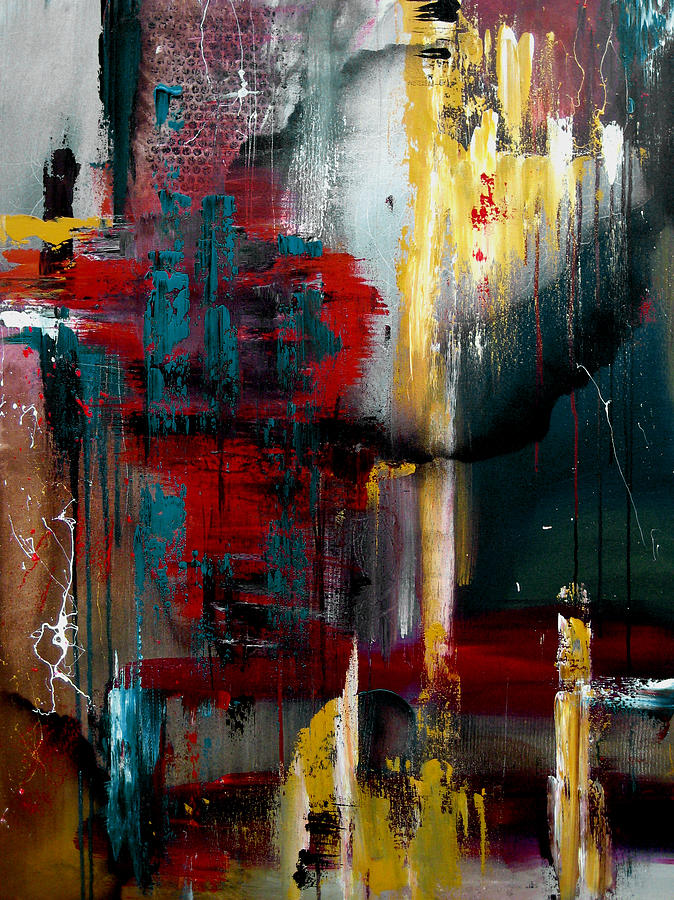 Abstract Painting - Agree To Disagreeby Fidostudio by Tom Fedro