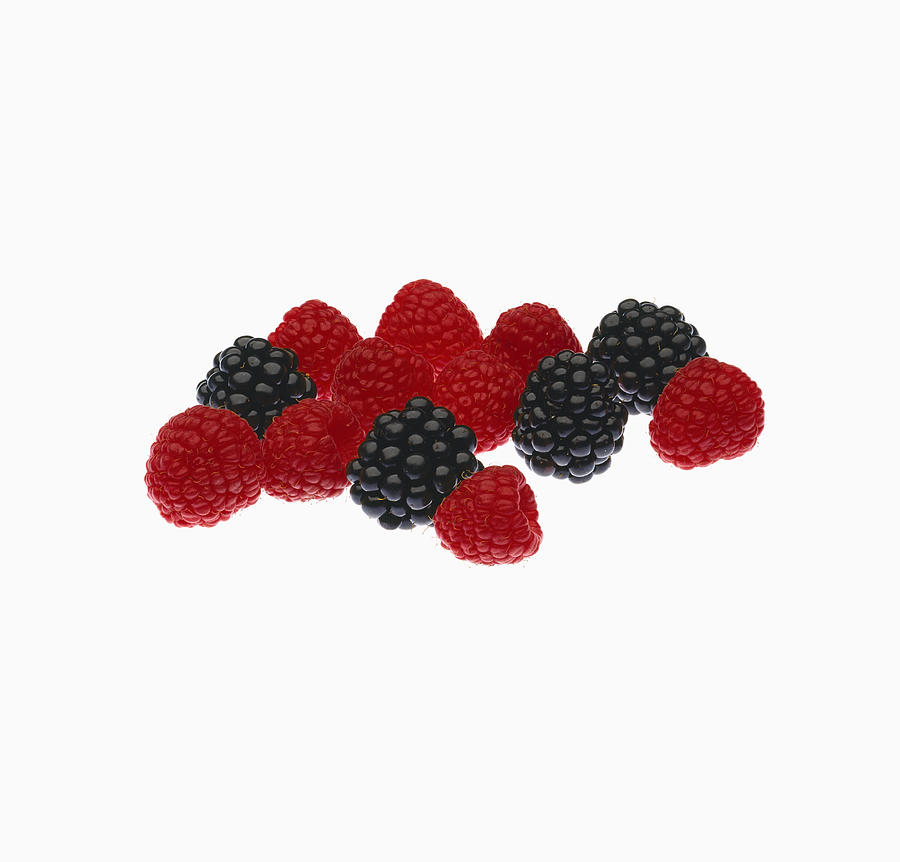 Agriculture - Fruit, Raspberries Photograph