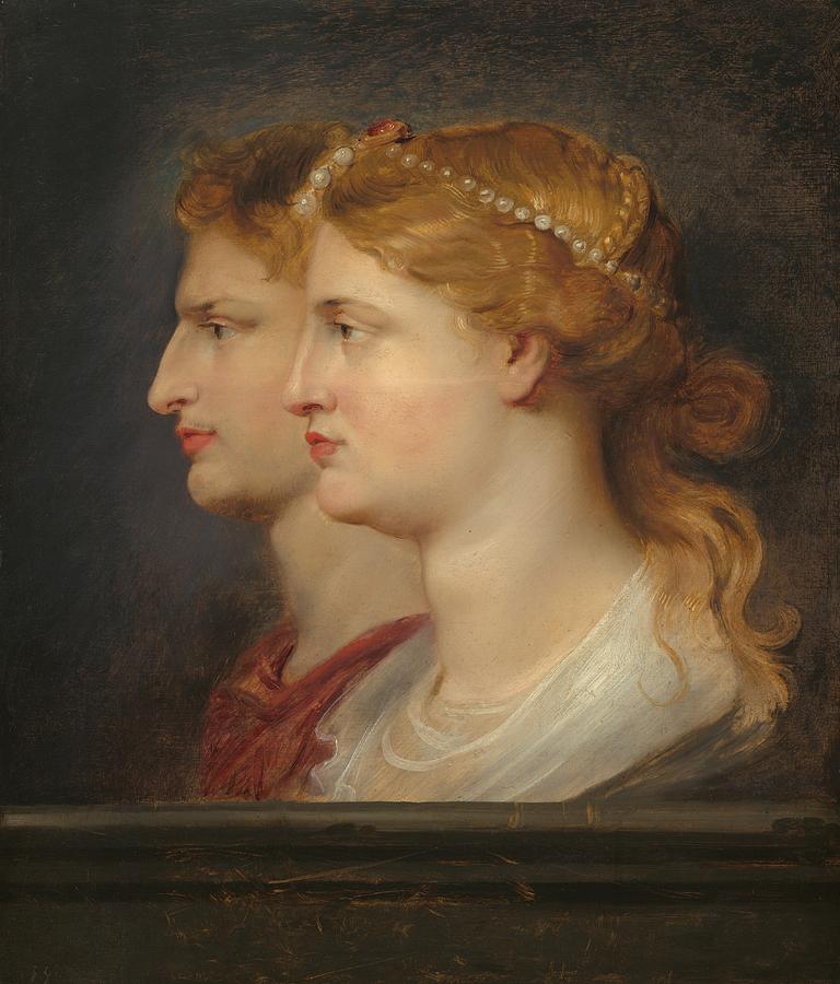 Agrippina and Germanicus Painting by Peter Paul Rubens