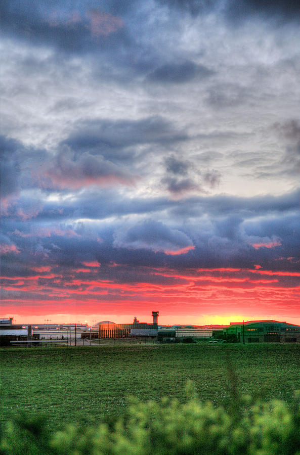 Sunset Photograph - Ah Kansas by JC Findley
