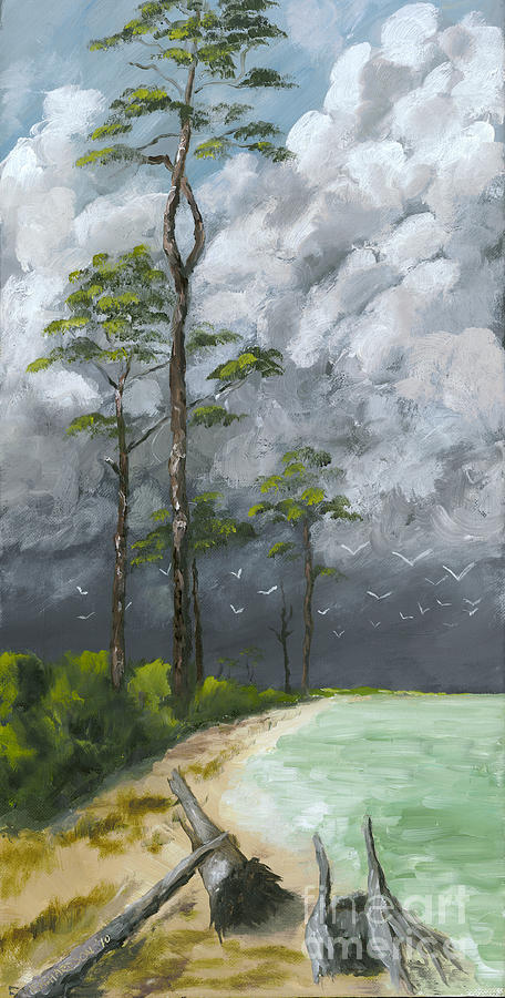 Ahead of the Storm Painting by Susan Richardson