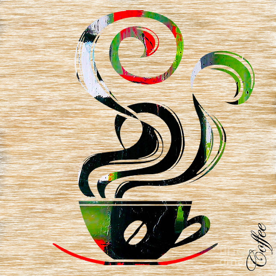 Ahh Coffee Mixed Media by Marvin Blaine