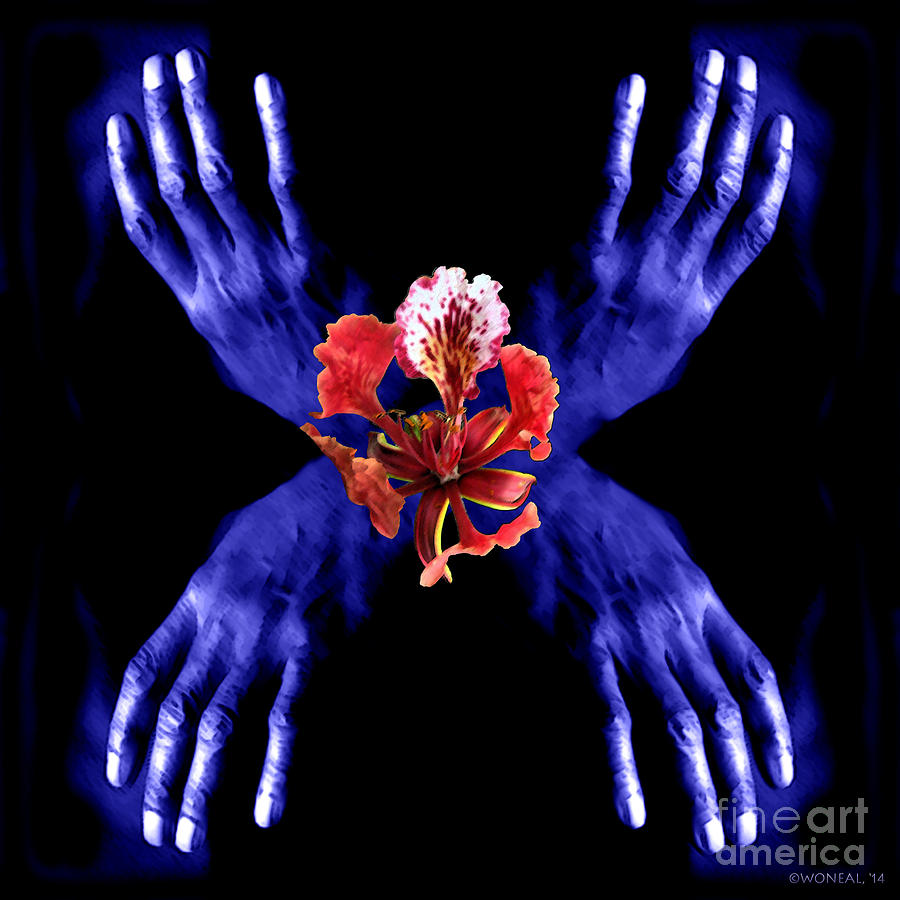 Jazz Digital Art - Ahmad Jamals Hands  by Walter Neal