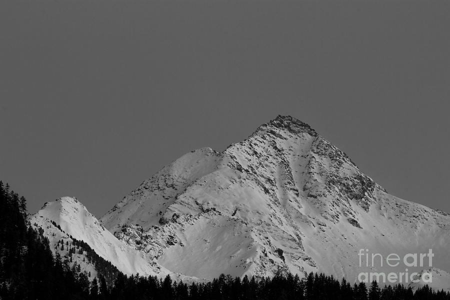 Ahornspitze after midnight Photograph by Bernd Laeschke