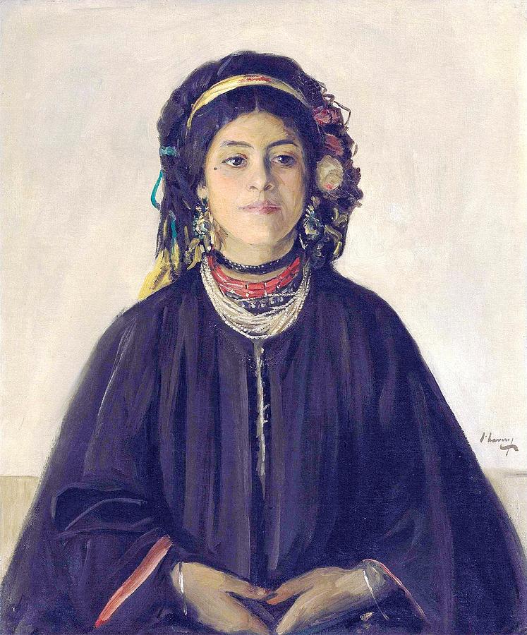 Aida - Moorish Maid Painting by Thea Recuerdo