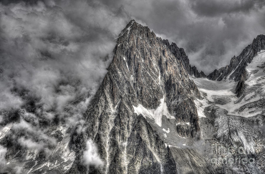 Aiguille de Chardonnet French Alps Photograph by Colin Woods