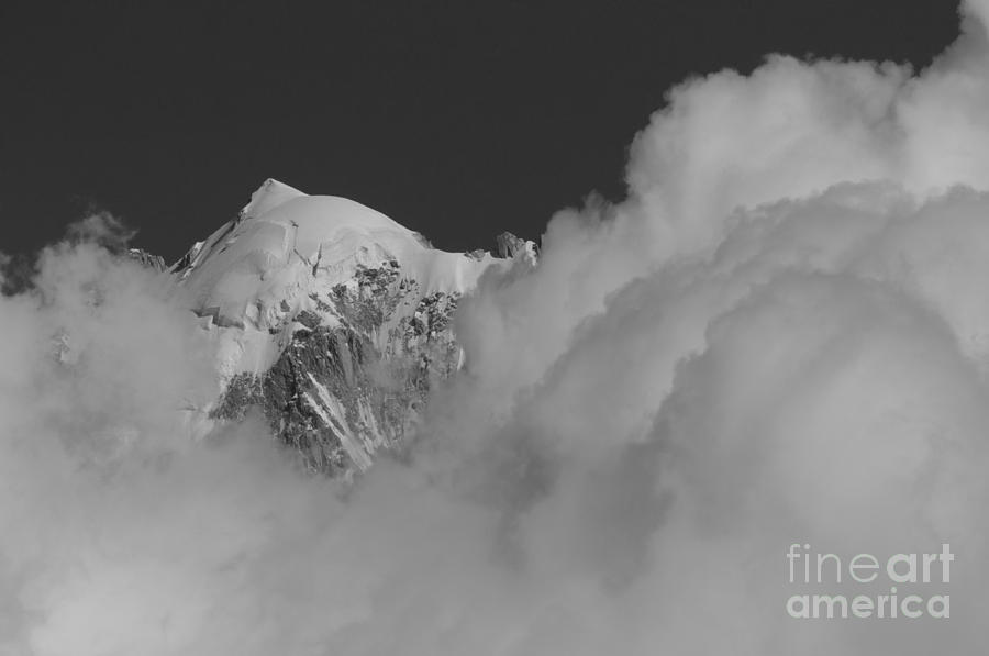 Aiguille verte Photograph by Colin Woods