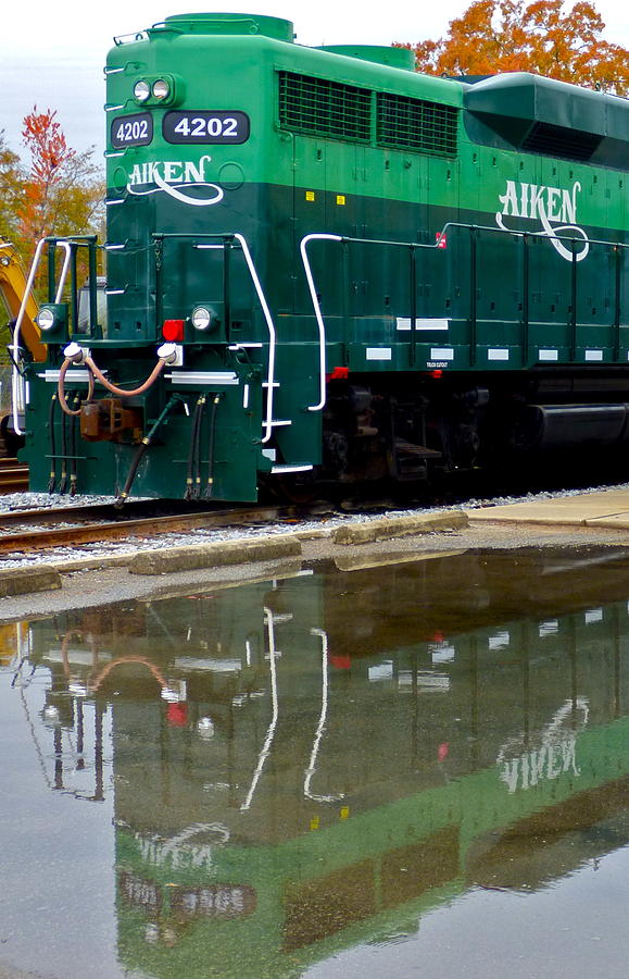 Aiken Railway Reflection Photograph by Jean Wright
