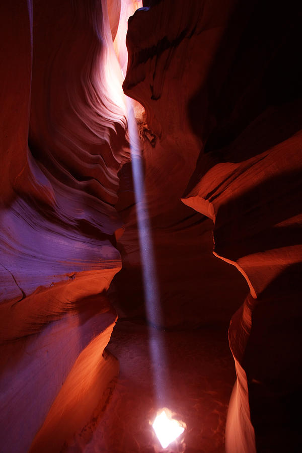 Antelope Canyon Photograph - Aiming at the Heart by Ty Helbach