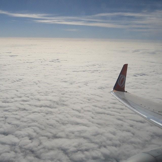 Airplane Photograph - #air  #airplane #fly #cloud by Eduardo Lemos