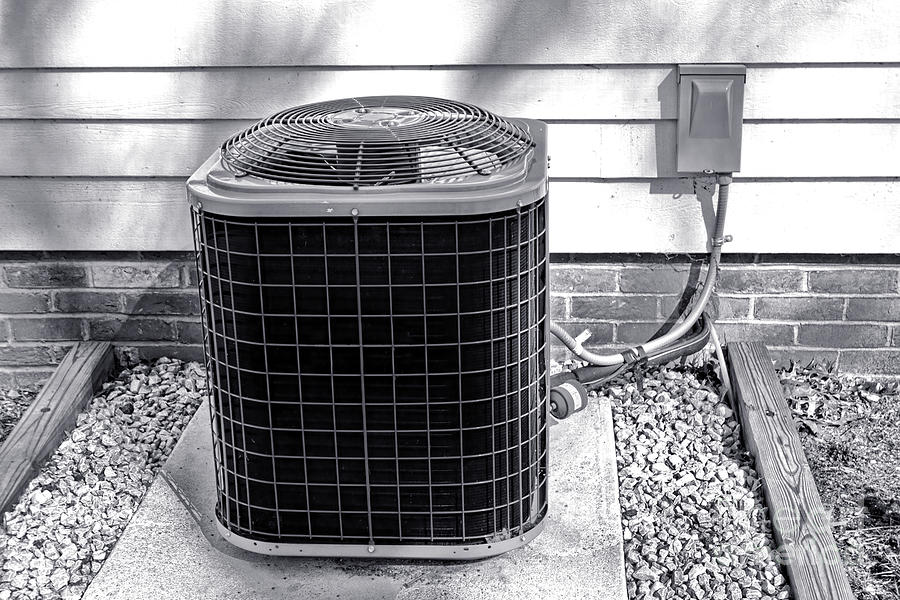 Ac Photograph - Air Conditioner Fan by Olivier Le Queinec