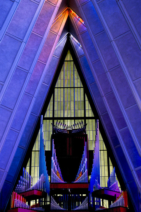 Air Force Academy Chapel Photograph by Michael Ash