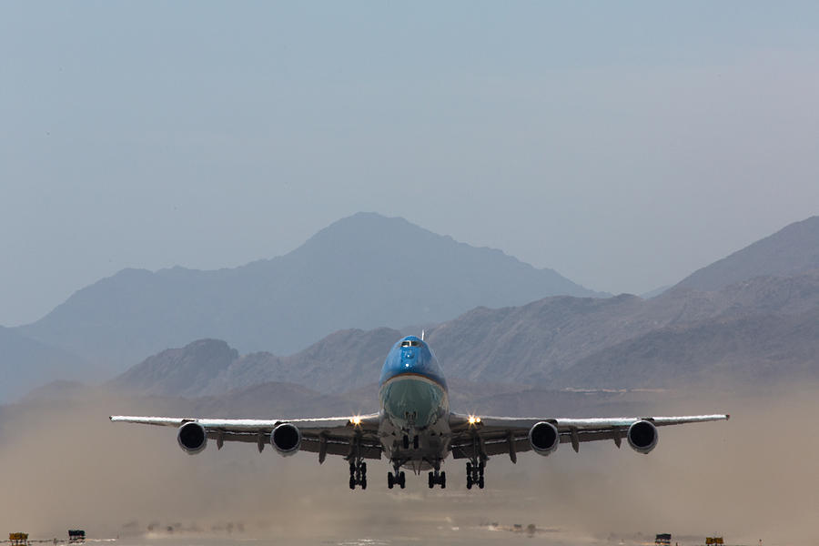 Air Force One Takeoff Photograph by John Daly