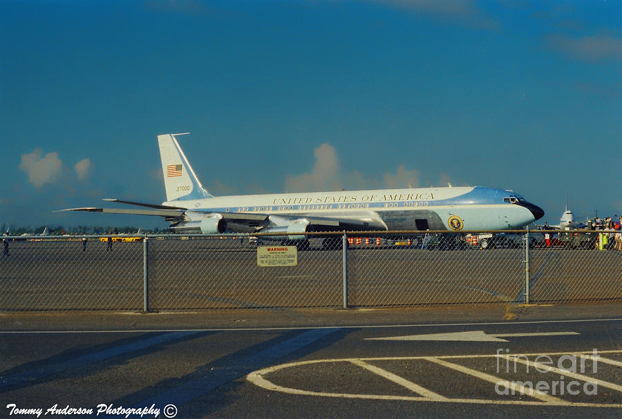 Air Force One Photograph by Tommy Anderson
