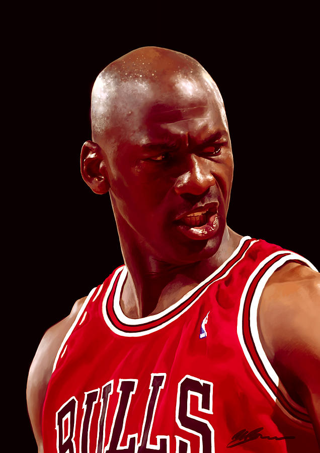 Air Jordan Digital Art By Michael Payne