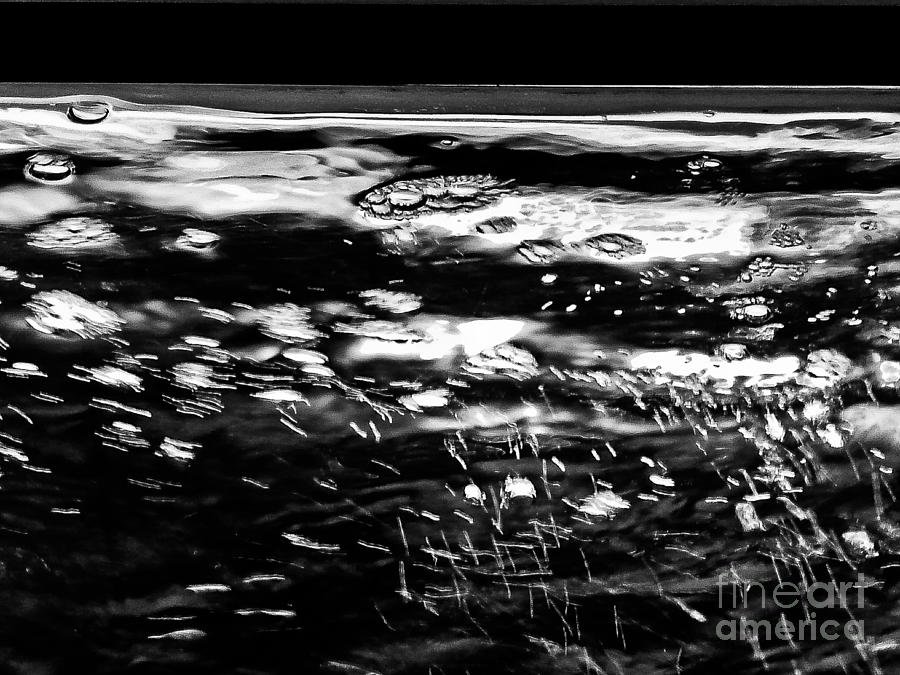 Air of the Water B W Photograph by Fei A