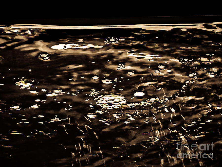 Air of the Water Beige Photograph by Fei A