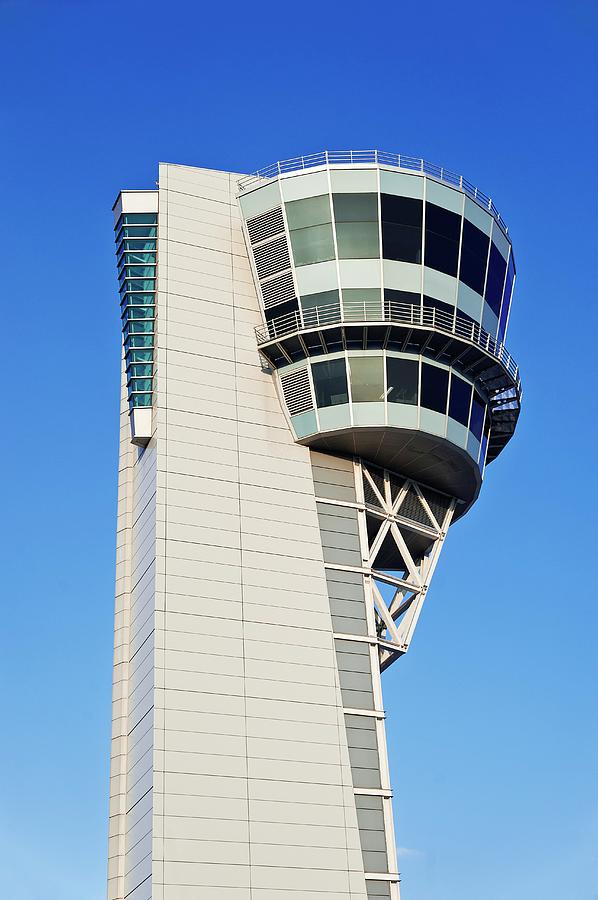 Air Traffic Control Tower Photograph by John Greim/science Photo Library