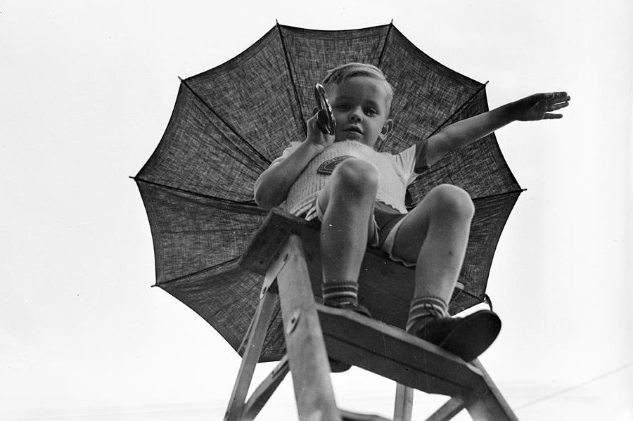 Umbrella Photograph - Air Traffic Controller by Kevin Murphy
