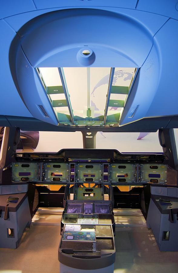 Aircraft Cockpit Structure Photograph by Mark Williamson/science Photo Library
