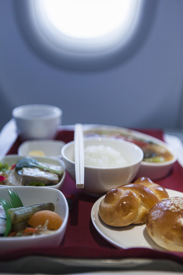Airline meal, business class Photograph by Shui Ta Shan