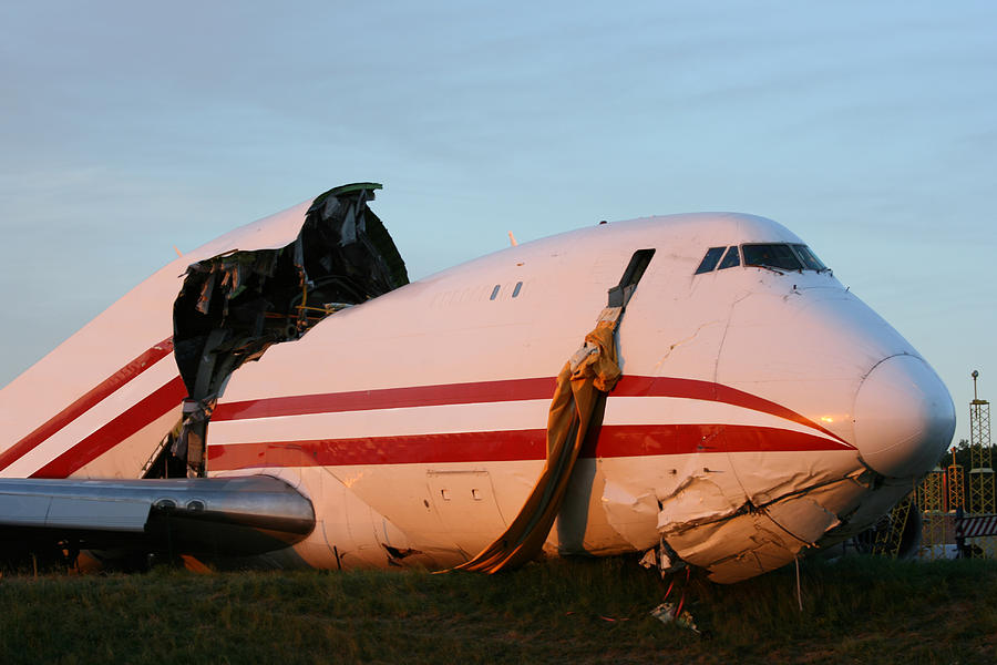 Airplance Crash Photograph by JurgaR