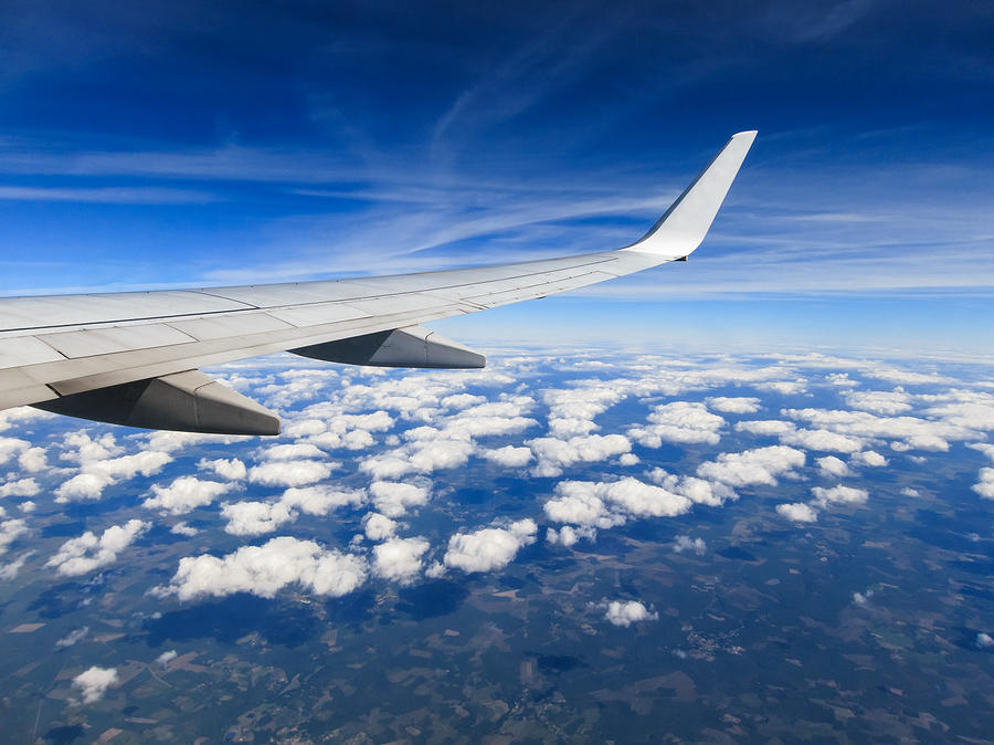 Airplane wing Photograph by Dutourdumonde Photography