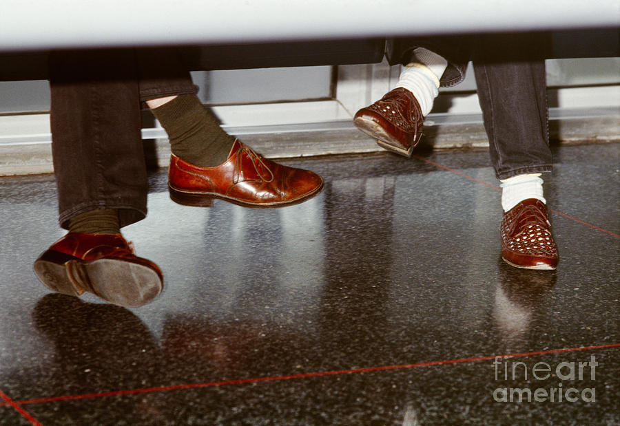 Airport Shoes and Socks Photograph by Thomas Carroll