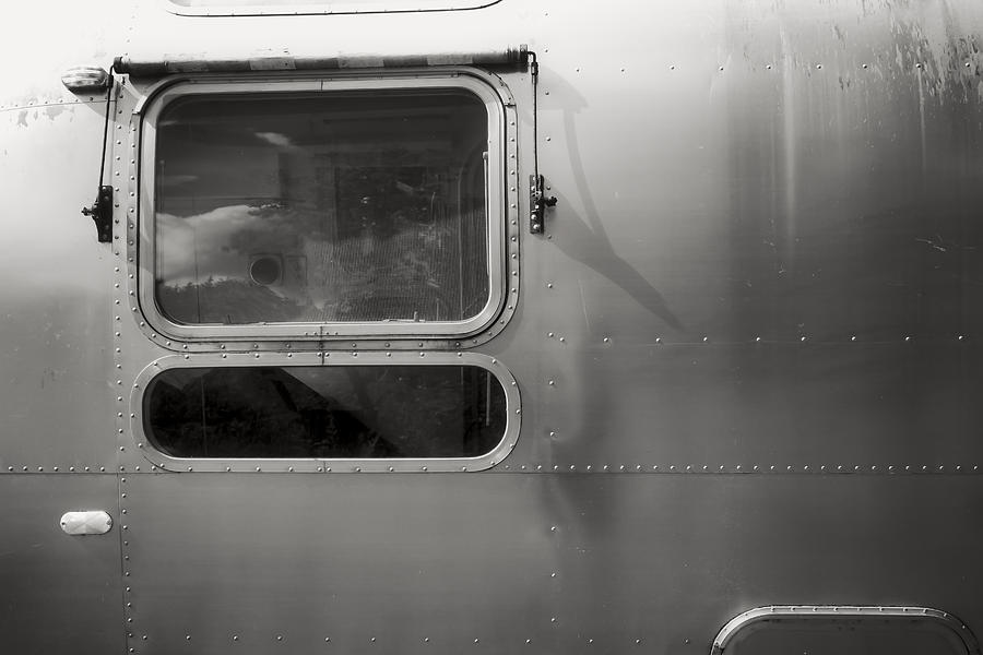 Black And White Photograph - Airstream by Stoney Stone