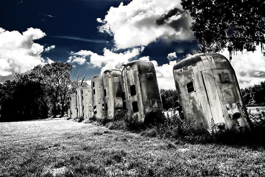 Airstream Ranch in IR HDR Photograph by Michael White