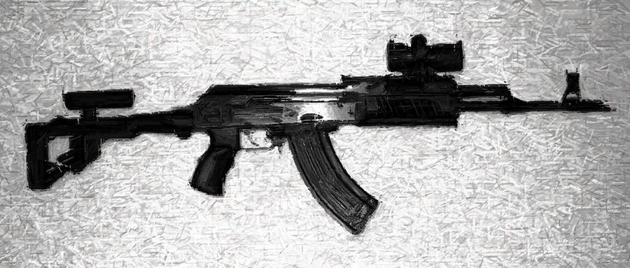 AK 47 Artwork