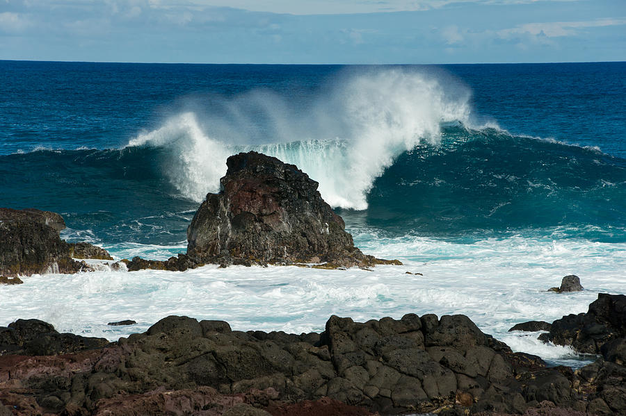 Akahanga Wave 2 Photograph by Kent Nancollas