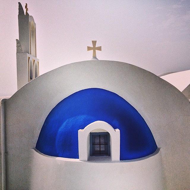 Starwars Photograph - Akrotiri Church by Carlos Macia Perez
